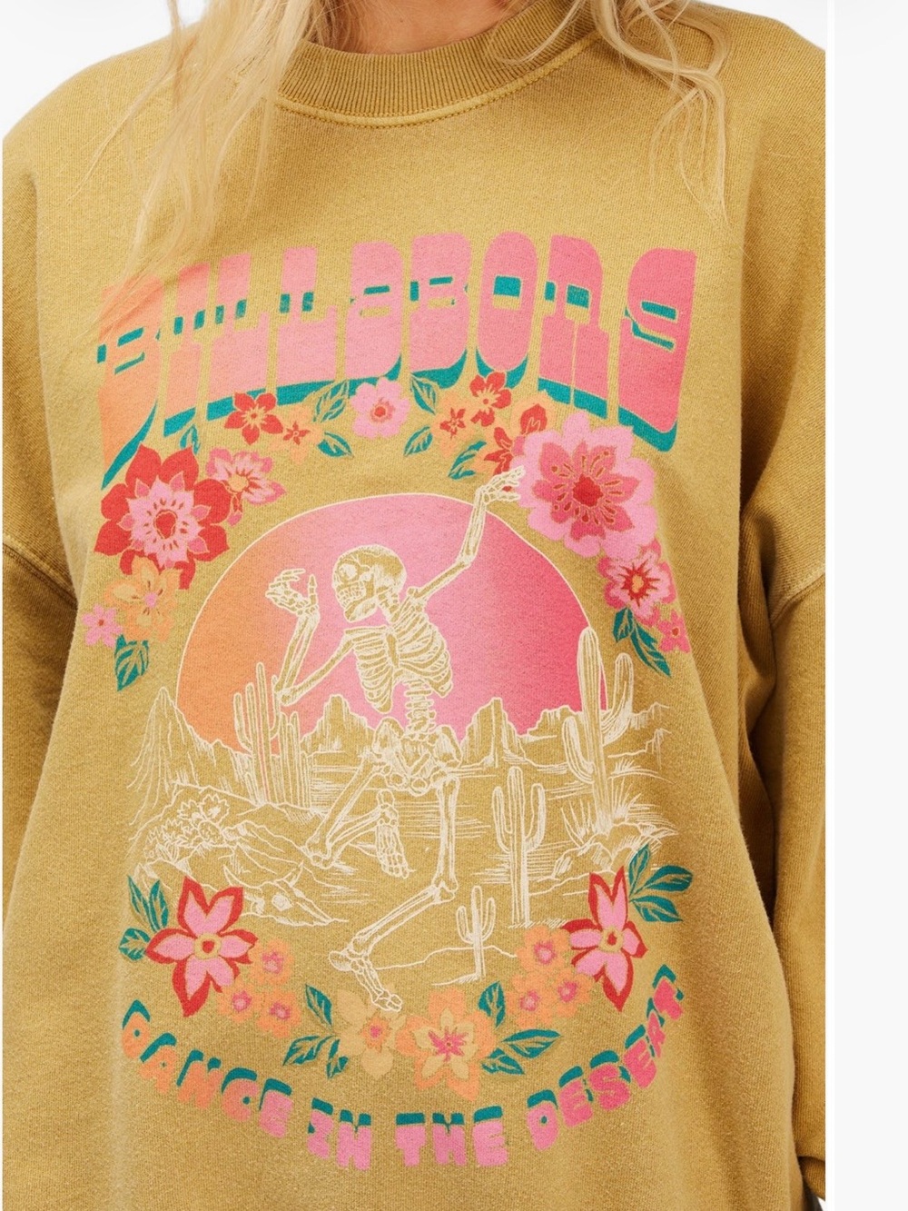 Billabong Ride In Graphic Sweatshirt - Picture 2 of 3